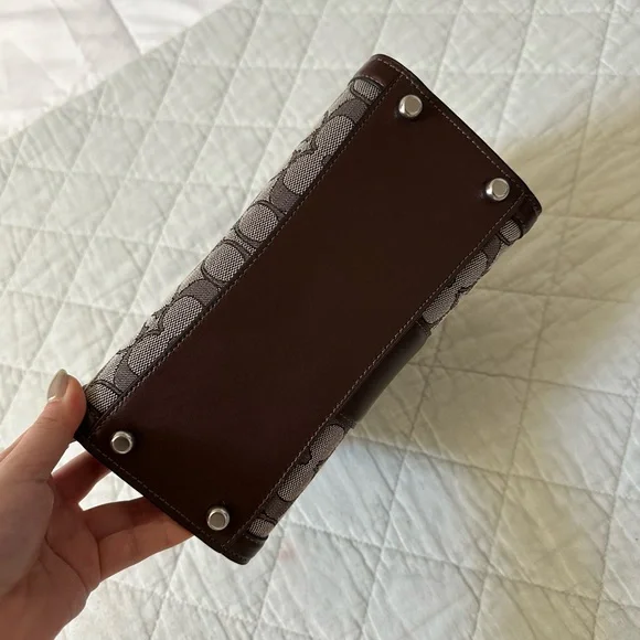 Coach monogram handbag - Picture 5 of 10